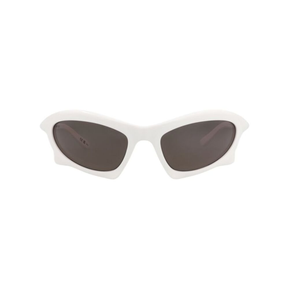 Balenciaga Shield-Frame Bio Injection Sunglasses White Mens